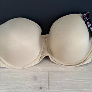 NWT Maidenform Ultimate Stay Put Strapless Underwire Bra Size 40DD